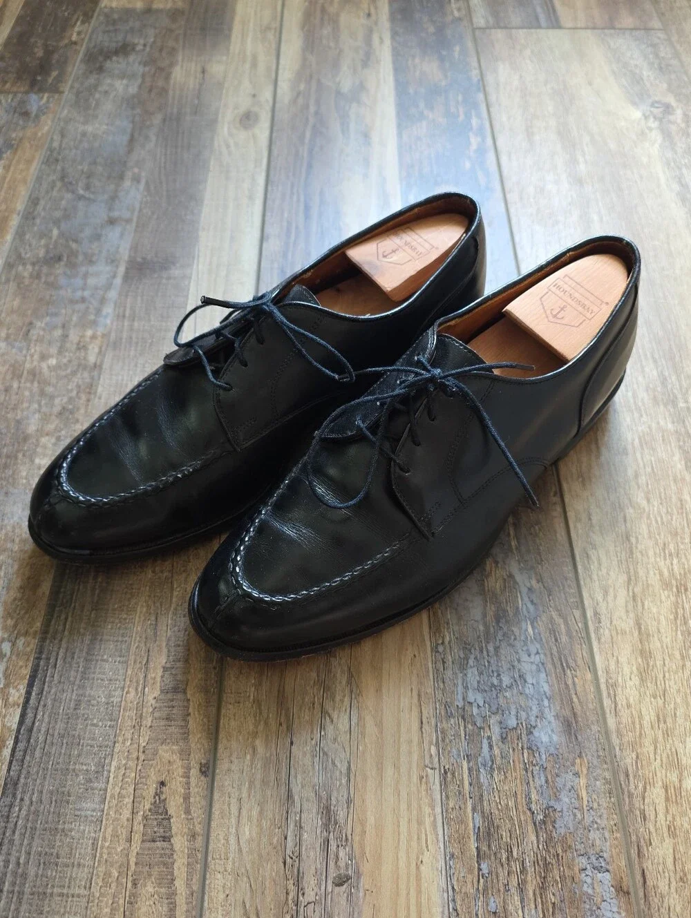 Allen Edmonds - Brandywood Split-Toe Derby Oxfords - 9D - Black